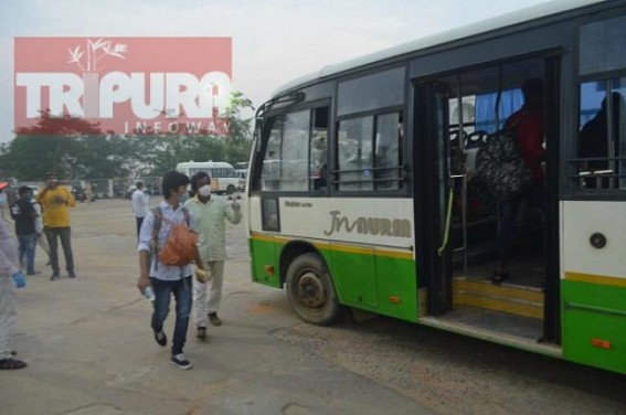 Around 40,000 stranded people registered names to return Home State Tripura Around 40,000 stranded people registered names to return Home State Tripura